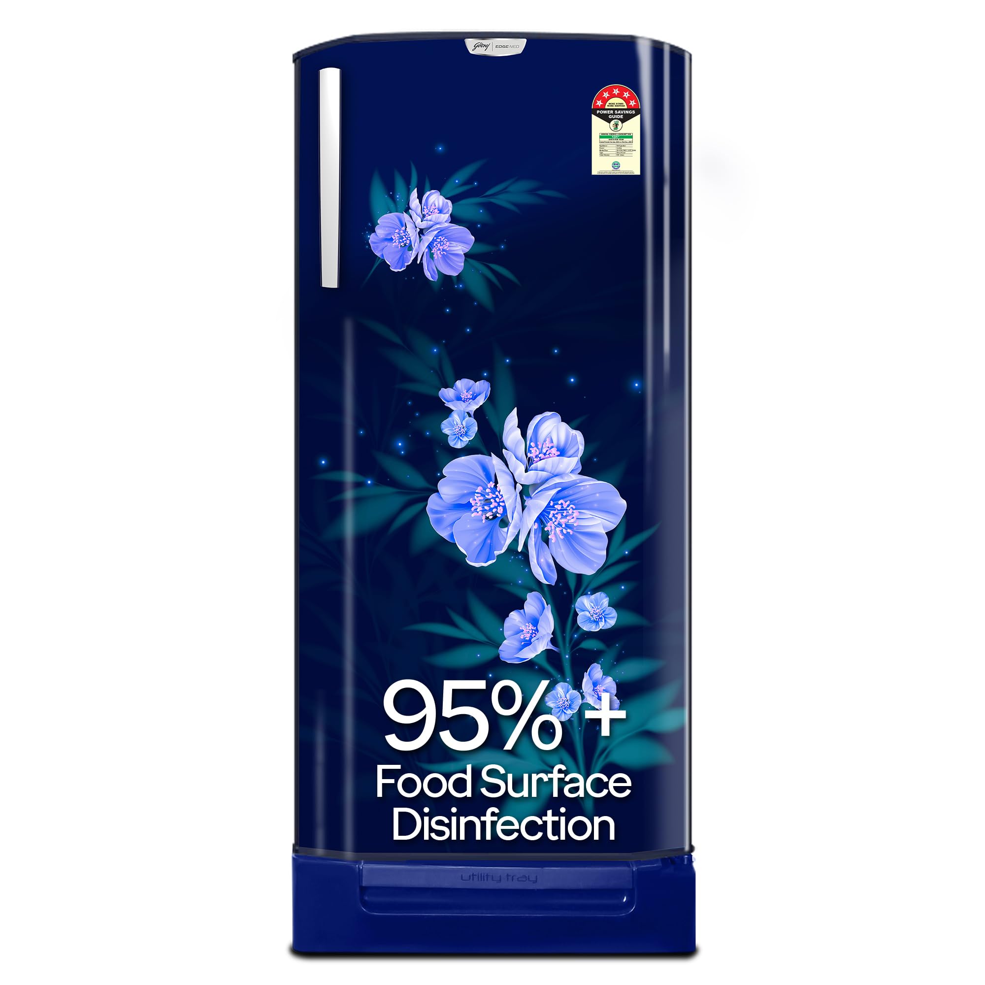 Unveiling the Godrej 180L Single Door Refrigerator: Turbo Cooling, 24 Days Freshness, and Maple Blue Charm