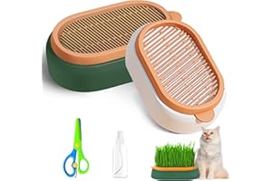 HXUING 2 Pezzi Scatola per Piantare Erba per Gatti, Cat Erba Vassoio Germinazione Vassoio per Erba per Gatti Scatola Idroponica per Erba Gatta