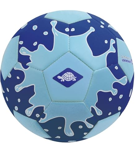 Ballon De Beach Soccer Schildkröt Néoprène Taille 2 - 15cm Ø - Antidérapant Et Résistant à L'Eau Salée