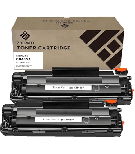 TONER EXPERTE Kit 2 CB435A 35A Toner Compatibili Per HP Laserjet - Foto 2