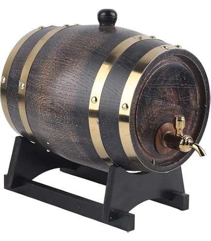 Vida Brillante Dispenser di liquori fatto a mano, decorazione per pipa Steampunk, supporto industriale per whisky, stile rustico, accessori da bar per casa e bar (1 bottiglia) (marrone