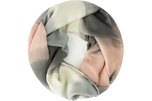 Gloop Damen schal leichter Langschal Loop Schlauchschal Tuch Viele Farben