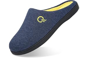 MISHANSHA Unisex kapcie damskie męskie kapcie domowe pianka pamięciowa dwa odcienie ciepłe antypoślizgowe