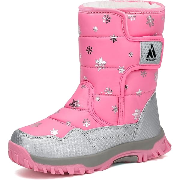 Mishansha Kinderwinterschoenen, antislip, gevoerd, winterlaarzen voor jongens en meisjes, maat 24-36, blauw, 34 EU Mishansha Kinderwinterschoenen, antislip, gevoerd, winterlaarzen voor jongens en meisjes, maat 24-36, blauw, 34 EU