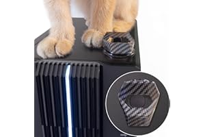 otuiaim Tapa para Botón de Encendido PC [Paquete de 2], Cubierta Abatible de Aleación de Zinc, a Segura contra el Tacto Accidental de Gatos y Niños, para Ordenadores, Lavadoras, Lavavajillas, etc.