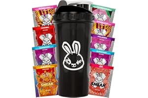 SNEAK Energy Drink Starter Pack | 9 Sachets with Monochrome Shaker | No Sugar. No Nasties. Just Natural Caffeine, Focus-Boosting Nootropics