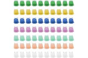 Pilikoll 70 Pcs Mini Resin Frog Figurines Miniature Tiny Frog Figurines Mini Garden Frog Ornaments Mini Frogs Ornament Frog Garden Decor for DIY Desktop Decorative Ornament