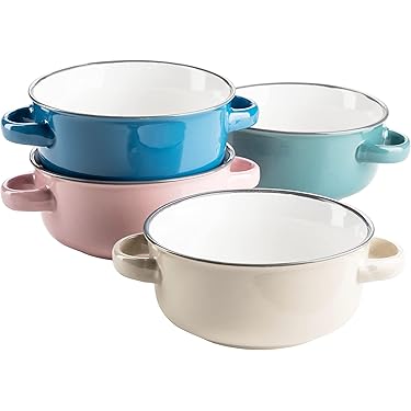 MUKCHAP 4-delig 22cm Balti Serveerschalen, Zilveren Indiase Curry Serveerschalen Karahi, Roestvrijstalen Balti Kom met Handgreep