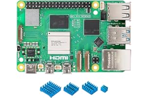 ‎SANOOV Raspberry Pi 5 8GB RAM Board mit Kühlkörpern 4pcs