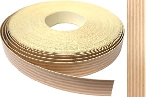 EisenRon Kantskrämma av melamin 22 mm x 10 m med smältlim i tvåfärgad multiplex dekoration