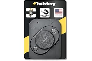 HOLSTERY MagMaster | Magnetic Tool Holder - Strong Clip-On Belt Magnet Holster for Screws, Nails, Hammer, Sockets, Pliers, Screw Driver, Trowel, Drill Bit, Wrench, or Any Magnetic Tools and Hardware
