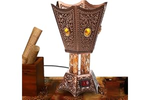 Bakhoor Brenner elektrisch | Räuchergefäß aus Weihrauchharz - Geeignet für ätherische Öle der Aromatherapie, Heimdekoration und Duft im Büro, Yoga-Spa-Meditation Shenrongtong