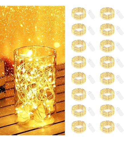 LED Lichterkette 3m Mit Timer - 30 LEDs, 8 Modi & USB-C Ladung