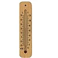 Traditional Wooden Room Thermometer Measure Room Temperature Indoor