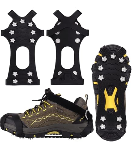 Ice Grips For Shoes 28 Studs Ice Cleats Snow Traction Cleats