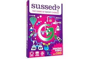SUSSED The Wacky “What Would You Do?” Card Game | Great for Kids & Tweens Social Skills | Good for Active Imaginations | Purple Pack: Dragons, Ghosts & Magic
