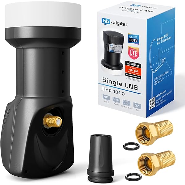 TWIN MK4 LNB 2 VIE SATELLITE DIGITALE UNIVERSALE LMB PER SKY - Foto 6