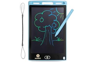 GENERICO Lavagnetta Cancellabile Bambini 18,5 Pollici - Tavoletta Grafica Bambini da Disegno con Penna e Blocco Schermo - Portatile per Scuola o Viaggi