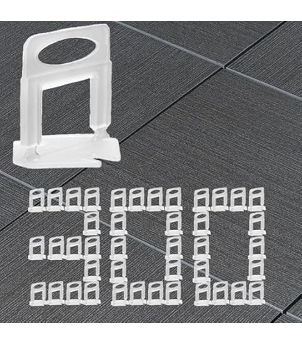 Sistema Livellamento Piastrelle Deuvuo - 500 Clip Da 1mm Per Pavimenti Uniformi - Foto 4