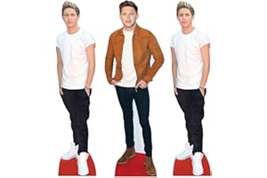 Star Cutouts CS1232 Niall Horan Regal Top Cutout Pack of Three Cardboard Cutouts Height 31cm - Ideal for Fan Theme, Parties, Birthdays, Surprise Gifts & Room Decorations & Events
