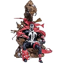 McFarlane 90162 Spawn Action Figure The Clown (Bloody) Deluxe Set