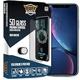 BUFF LABS iPhone 5D Glass Anti Hacker Casus &Ouml;nleyici Selfie Kamera Gizleyici Ekran Koruyucu (iPhone 11 Pro Max)