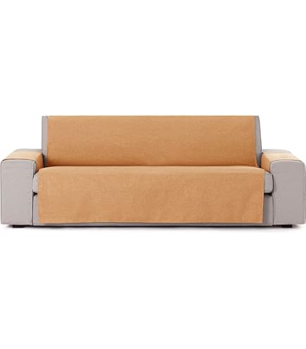Copridivano Con Copri Braccioli Seduta 150 Cm In Poliestere E Cotone Blu Scuro 87596898