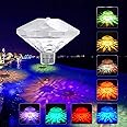 Floating Pool Lights Underwater Waterproof Lights LED Pond Lights, Swimming Pool Disco Pool Party or Pond Decorations, Pool Accessories for Adults, Hot Tub Bath Toys for Swimming Wedding Decor 1pcs
