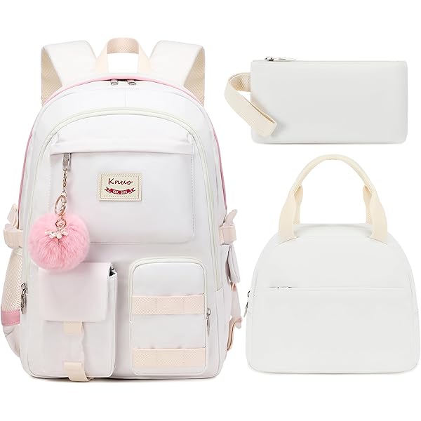 Girls School Backpack, 15.6 Inch Laptop Compatible, Large Daypack 3in1 - View #10