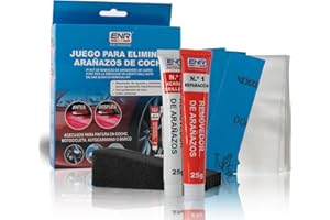 Enerfero Reparador de arañazos,Pulimento Coche Arañazos,Aporta Brillo y Protección,Restos de Pintura y Manchas Persistentes,Fácil Aplicación,50g
