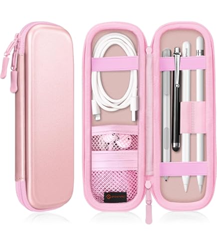 Fintie Pencil Houder Compatibel met Apple Pencil (1e en 2e generatie