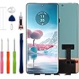 Duotipa LCD Display Touchscreen Digitizer Assembly Replacement for Motorola Moto Edge 40 XT2303-2 / Edge 40 Neo XT2307-1 6.5 Inch with Technical Repair Tools Kit Black
