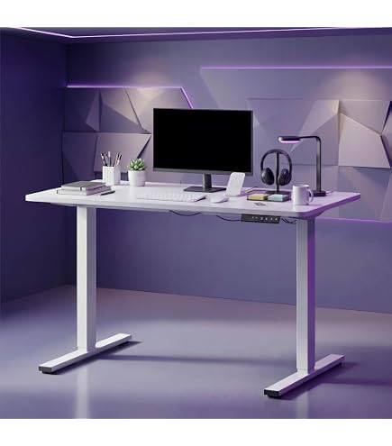 FLEXISPOT E7 Pro Heavy-Duty Standing Desk | Dual Motor, 3 Stage