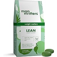 Man Matters Apple Cider Vinegar Sugar Free Gummies For Men | ACV with Mother in a Tasty Form | 30 Gummies
