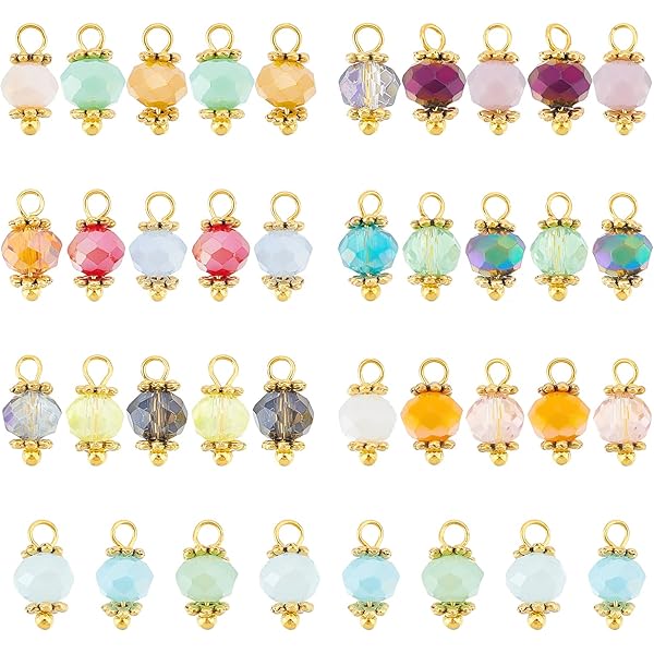 Beebeecraft 200 Perlenspitzen & 304 Quetschperlen Aus Edelstahl – Für Schmuckherstellung, Größe 7x4x1,2 Mm