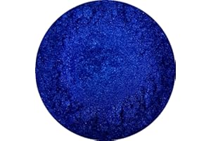 THE SOAPERY Tropical Blue Poudre de mica cosmétique 3 g-50 g pour savon, ombre à paupières, bombes de bain (20 g)