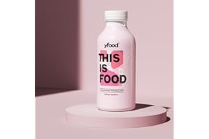 ‎YFOOD yfood Trinkmahlzeit Fresh Berry - 12 x 500 ml für unterwegs & stressige Tage - vollwertig & ready-to-drink mit 30g Protein, 26 Vitaminen und Mineralstoffen - inkl. 3 € Pfand