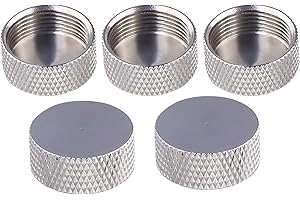 TUOLNK Lot de 5 capuchons anti-poussière étanche Protecteur de protection pour adaptateur N Femelle/UHF SO239 Protecteur de dommages N Connecteur femelle Housse de protection