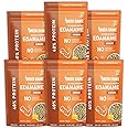 Green Gainz Roasted Edma Beans (Edamame) Cheese Flavour (pack of 6-100gm each) | 100% Veg High Protein Snack | No Added Sugar | Non-GMO | Rich in Fiber | No Gluten
