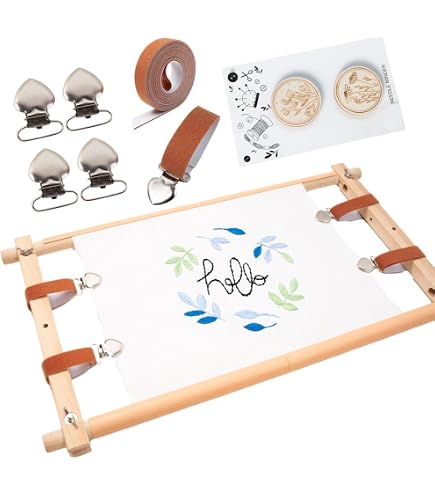 Punto Croce Cornice Stand, Supporto per Ricamo, Regolabile Supporto per
