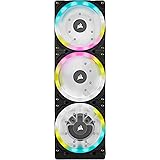 Corsair Hydro X Series XD7 RGB Combinaison Pompe/Réservoir (Système de Plaque de Distribution de 360 mm, Pompe D5 PWM, Réserv