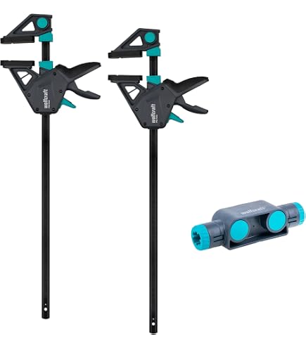 Pony Tools 6er-Set Klemmverschluss Für 1/2 Zoll Schwarzrohr – Verstellbar, Orange