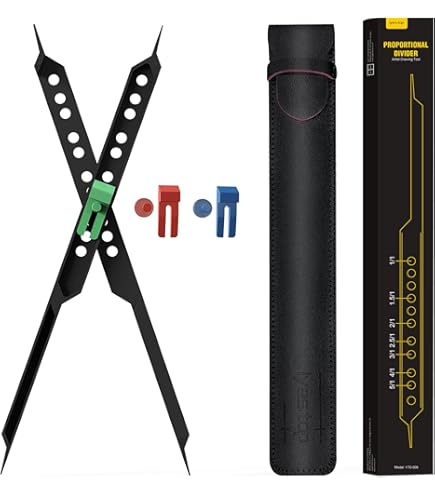 2 Stks 10 Inch Artist Proportionele Schaal Divider Tekening Tool Verstelbare Schuifmaat En Onderwerp Schaal Divider Pantograaf Tekening Tool Houd Hetzelfde H 3