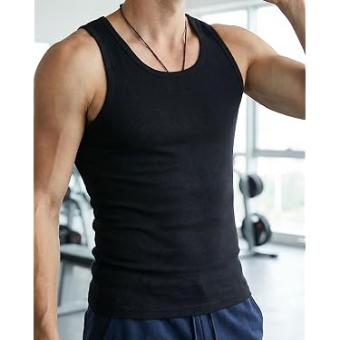3 O 5 Canotte Uomo Asciugatura Rapida – Senza Maniche Per Palestra, Corsa, Ciclismo – Morbide E Traspiranti