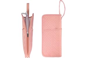 SITHON Supporto e tappetino per Arricciacapelli, resistente al calore, borsa da viaggio portatile per strumenti caldi, organizer per ferri arricciacapelli, piastre per capelli e strumenti per lo