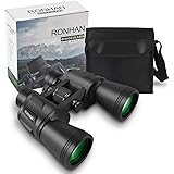 20x50 High Power Binoculars, BAK4, Large Eyepiece, Portable and Waterproof Binoculars Telescope with Multilayer-coated Lenses