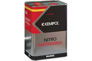 KEMIPOL DILUENTE NITRO CLEANER ANTINEBBIA TANICA DA 5LT SOLVENTE VERNICE COLORE PULIZIA