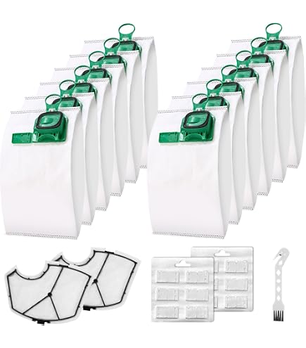 Daniplus Cavo Alimentazione 10m Verde Per Aspirapolvere Vorwerk Folletto VK 140 (Ricambio)