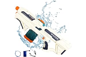 MOYACA Elektrische Wasserpistole, automatische Wasserspritzpistolen mit 650ml hoher Kapazität für Kinder und Erwachsene, Wasserpistolen-Spielzeug für die Sommer-Swimmingpool-Party