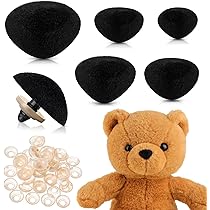 24 Nasi Di Sicurezza In Plastica Per Peluche - 2 Dimensioni E 4 Colori - Foto 13